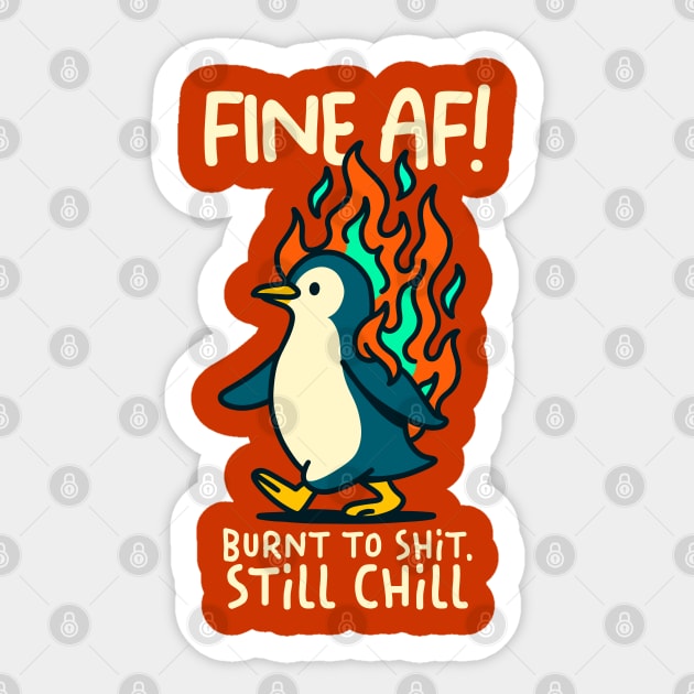 FINE AF! Sticker by Fabrik